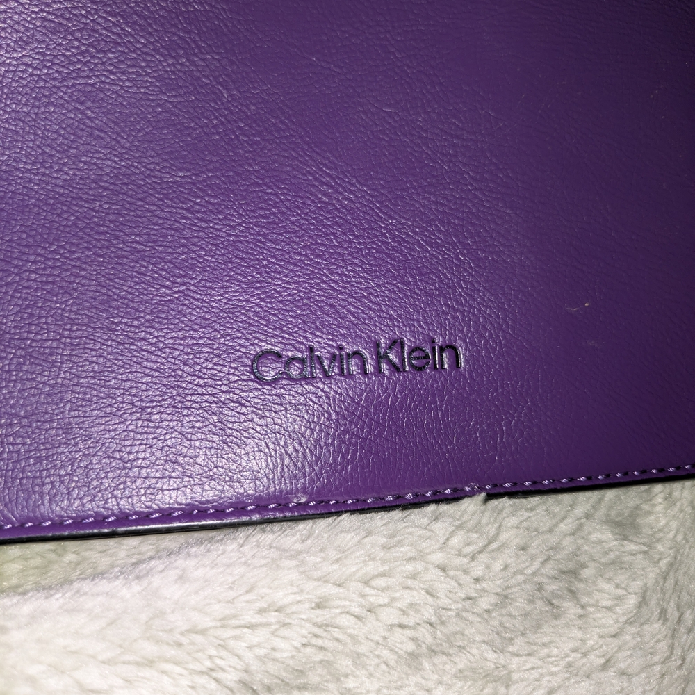Calvin Klein Vibrant Purple Tote - Picture 2 of 7